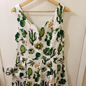 Modcloth Cactus Dress XL Read Description